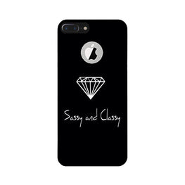 Sassy and Classy Case for iPhone 7 Plus logo cut (Design No. 264)