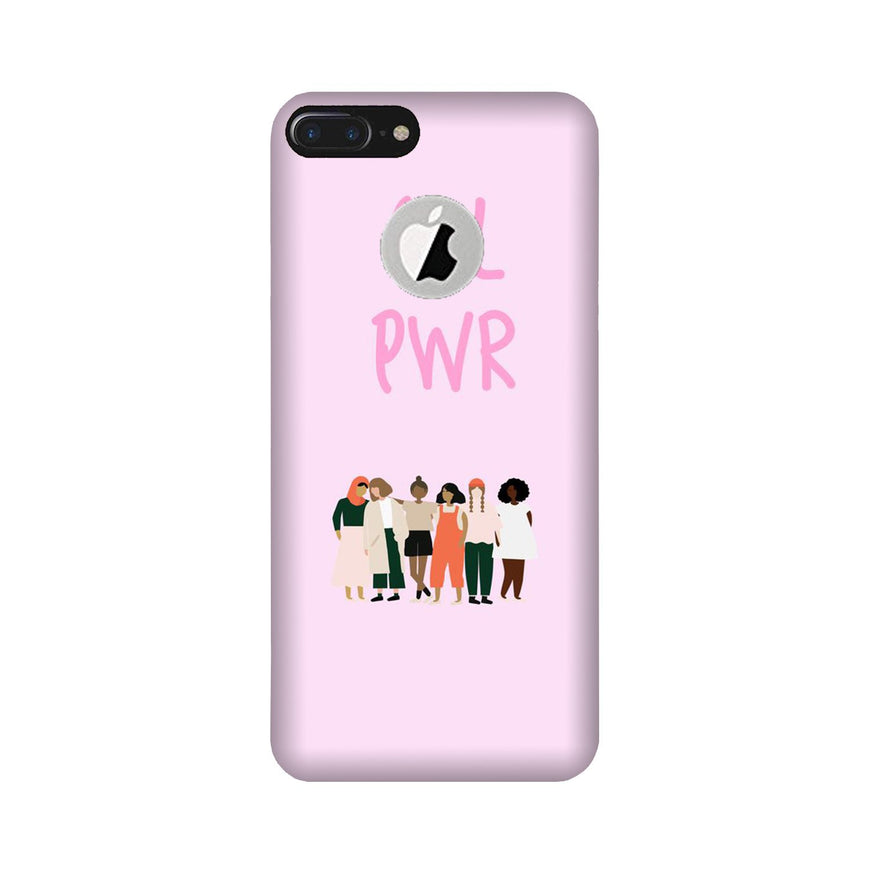 Girl Power Case for iPhone 7 Plus logo cut (Design No. 267)