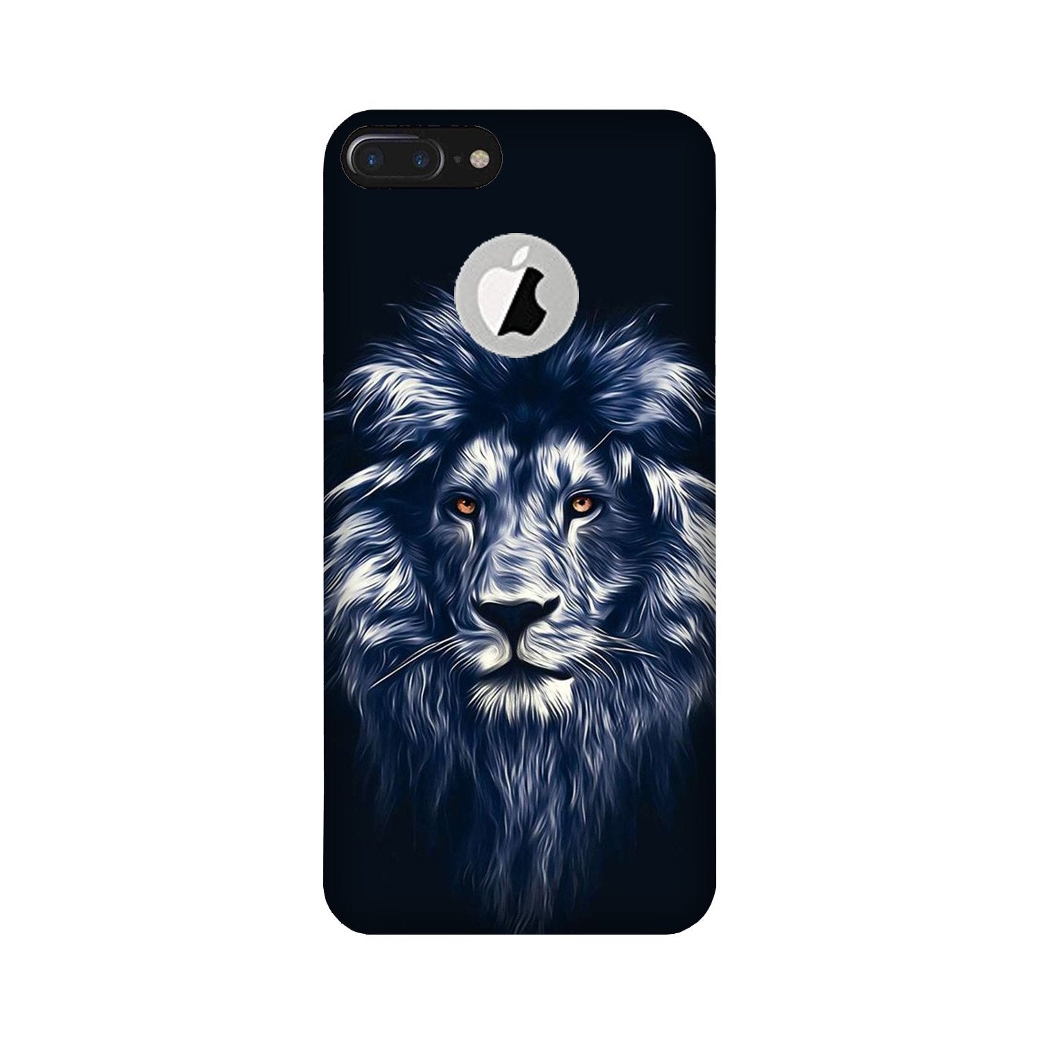Lion Case for iPhone 7 Plus logo cut (Design No. 281)