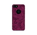 Purple Backround Case for iPhone 7 logo cut