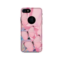 Butterflies Mobile Back Case for iPhone 7 logo cut (Design - 26)