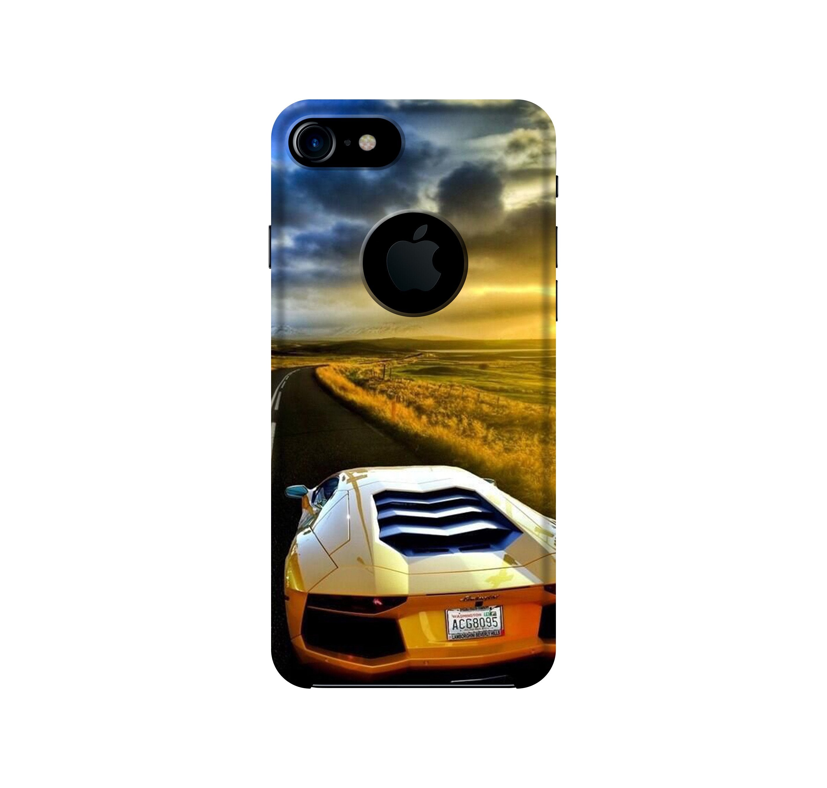 Car lovers Case for iPhone 7 logo cut