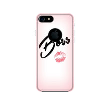 Boss Mobile Back Case for iPhone 7 logo cut (Design - 59)