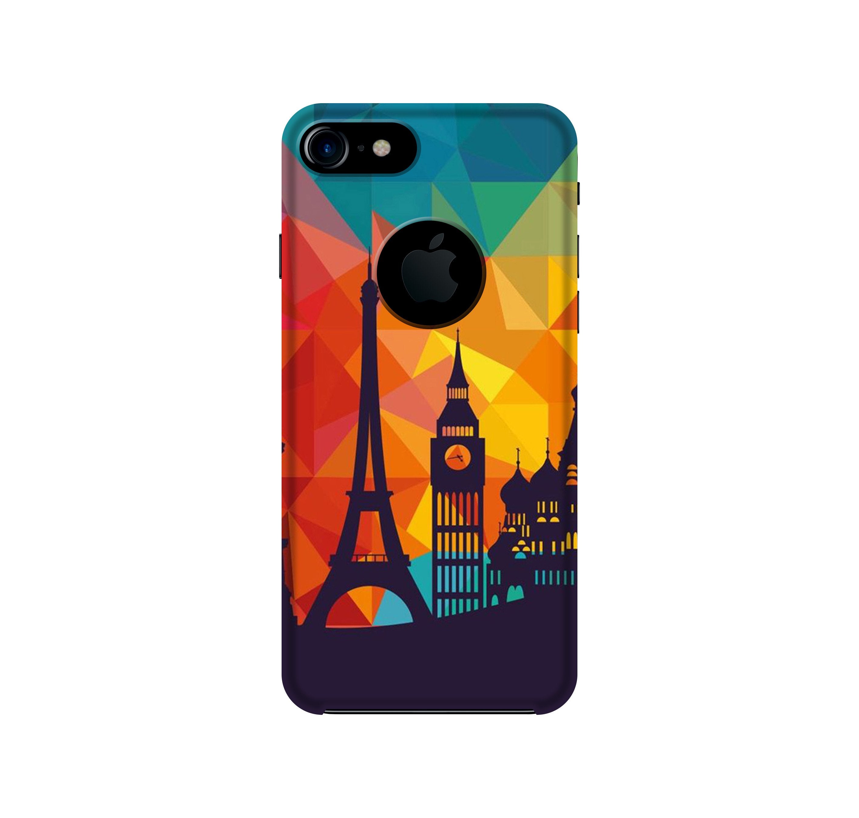Eiffel Tower2 Case for iPhone 7 logo cut