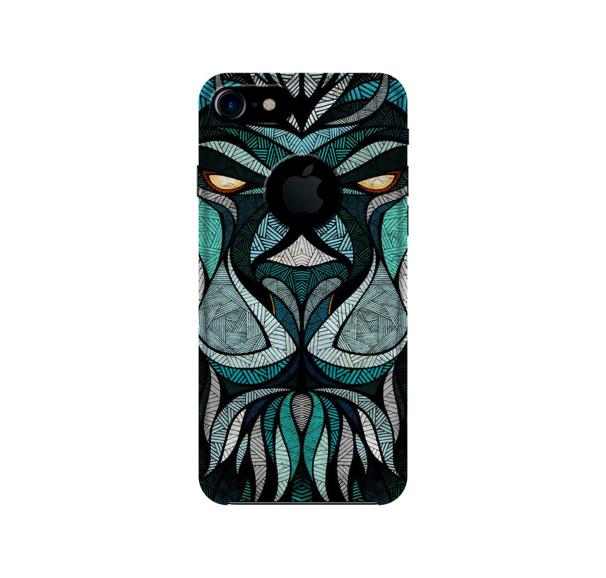 Lion Case for iPhone 7 logo cut