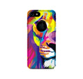 Colorful Lion Case for iPhone 7 logo cut  (Design - 110)