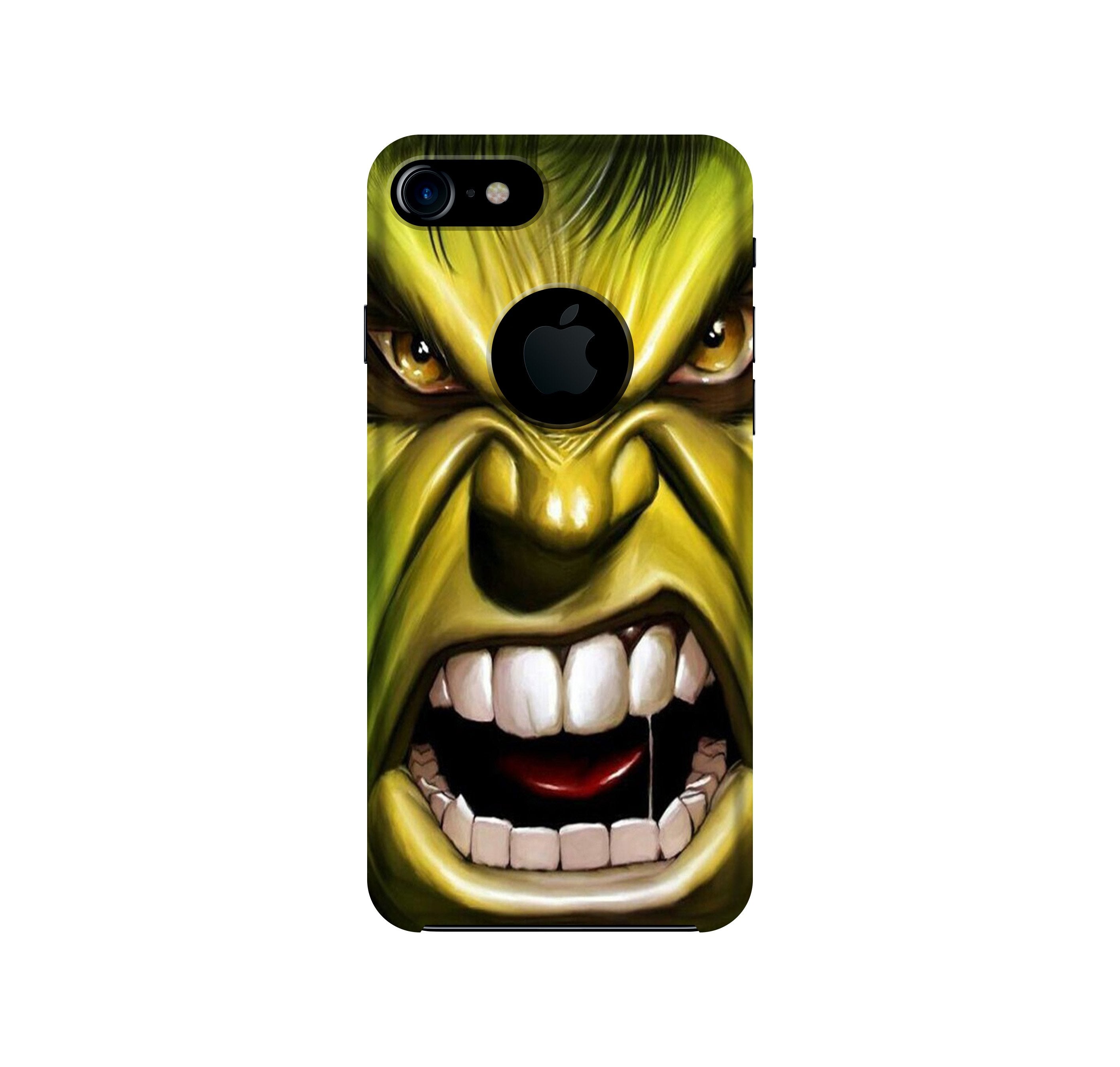 Hulk Superhero Case for iPhone 7 logo cut  (Design - 121)