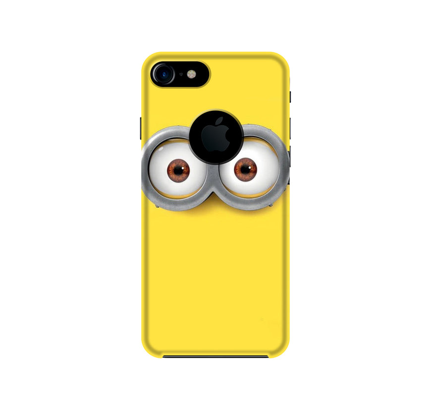Minions Case for iPhone 7 logo cut  (Design - 128)