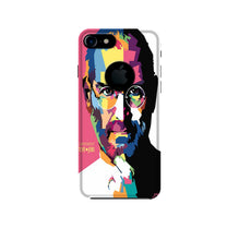 Steve Jobs Mobile Back Case for iPhone 7 logo cut  (Design - 132)