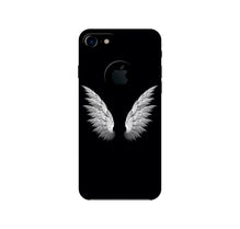 Angel Mobile Back Case for iPhone 7 logo cut  (Design - 142)