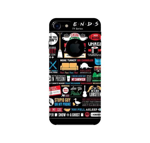 Friends Case for iPhone 7 logo cut  (Design - 145)
