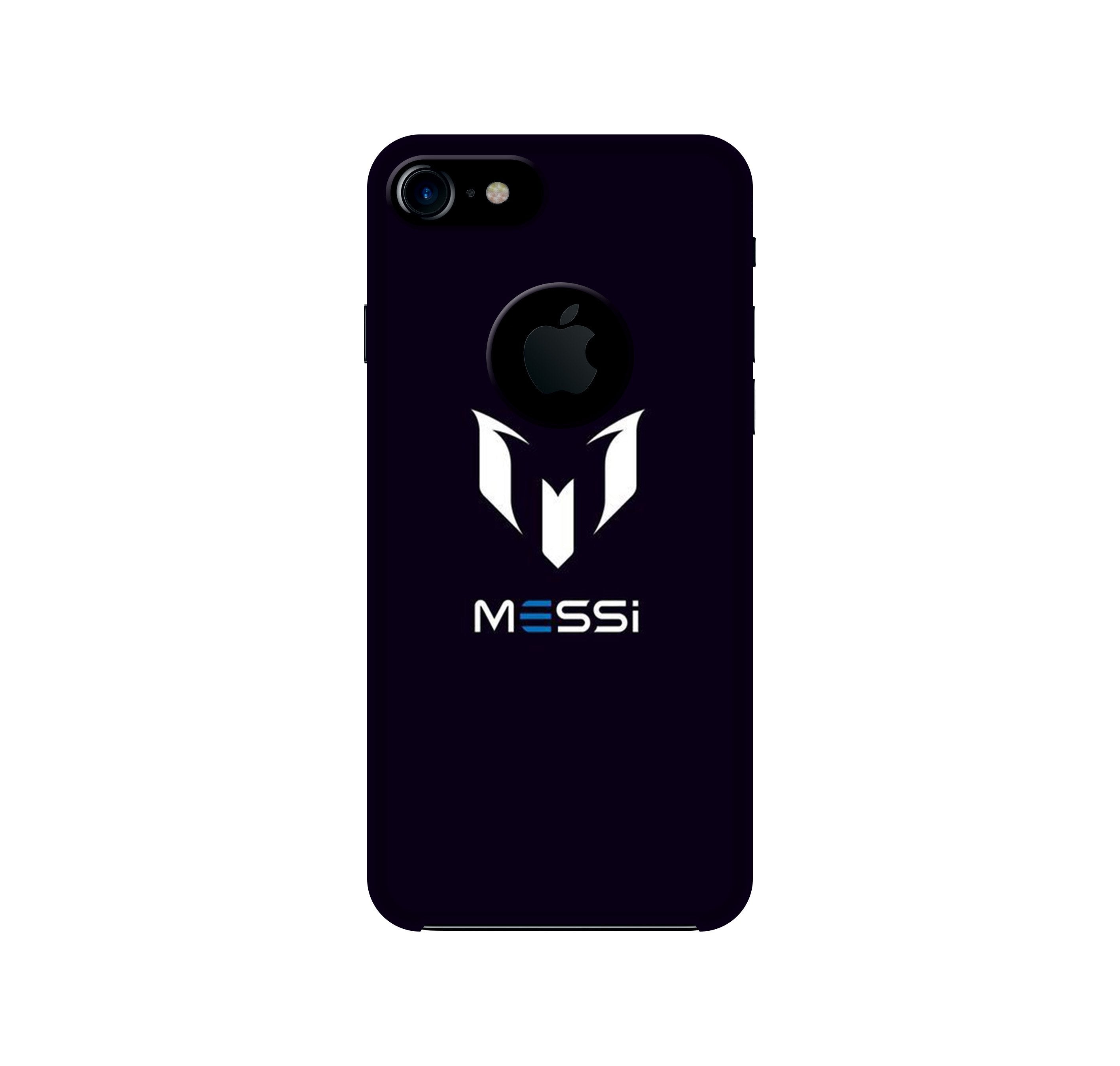 Messi Case for iPhone 7 logo cut  (Design - 158)