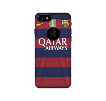 Qatar Airways Mobile Back Case for iPhone 7 logo cut  (Design - 160)