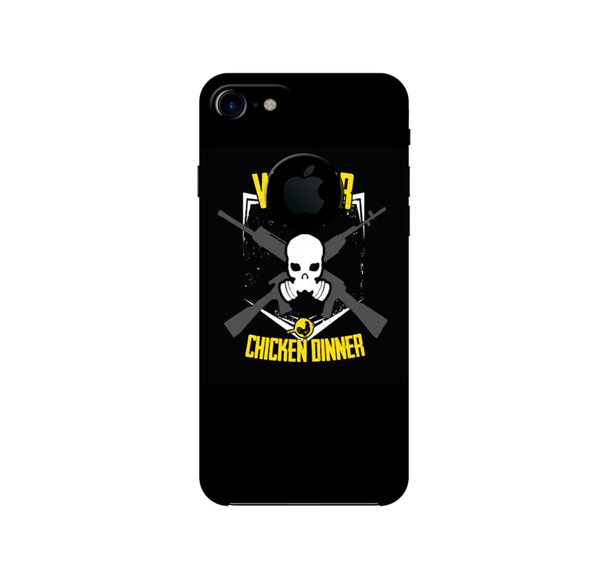 Winner Winner Chicken Dinner Case for iPhone 7 logo cut  (Design - 178)