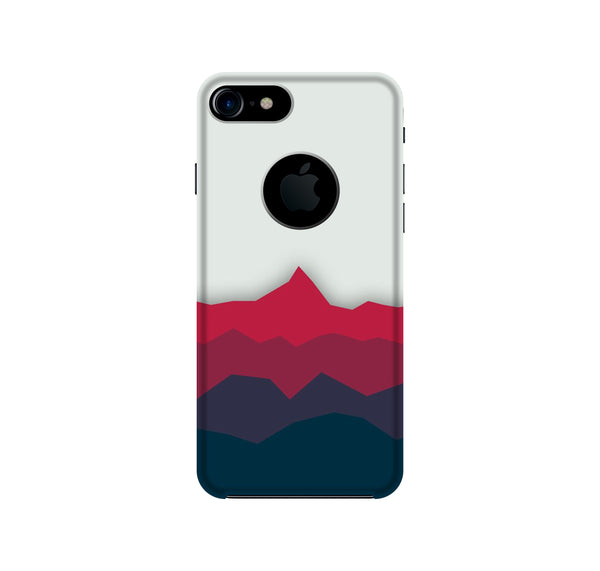 Designer Case for iPhone 7 logo cut (Design - 195)