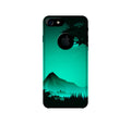 Moon Mountain Case for iPhone 7 logo cut (Design - 204)