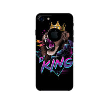 Lion King Mobile Back Case for iPhone 7 logo cut (Design - 219)