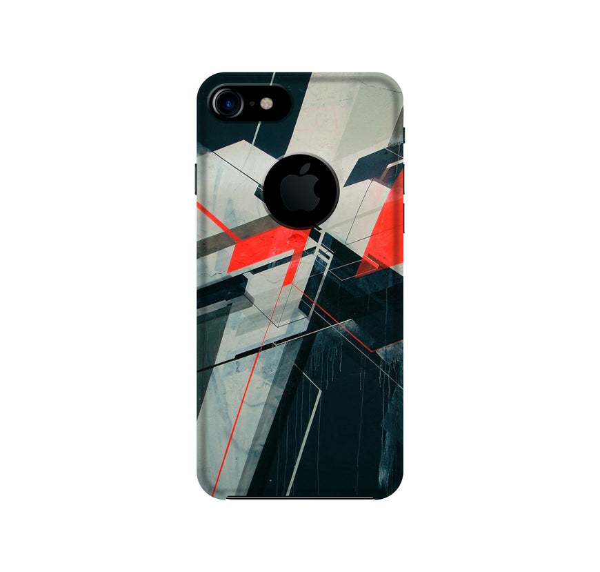 Modern Art Case for iPhone 7 logo cut (Design No. 231)