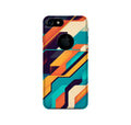 Modern Art Case for iPhone 7 logo cut (Design No. 233)