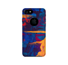 Modern Art Mobile Back Case for iPhone 7 logo cut (Design - 238)