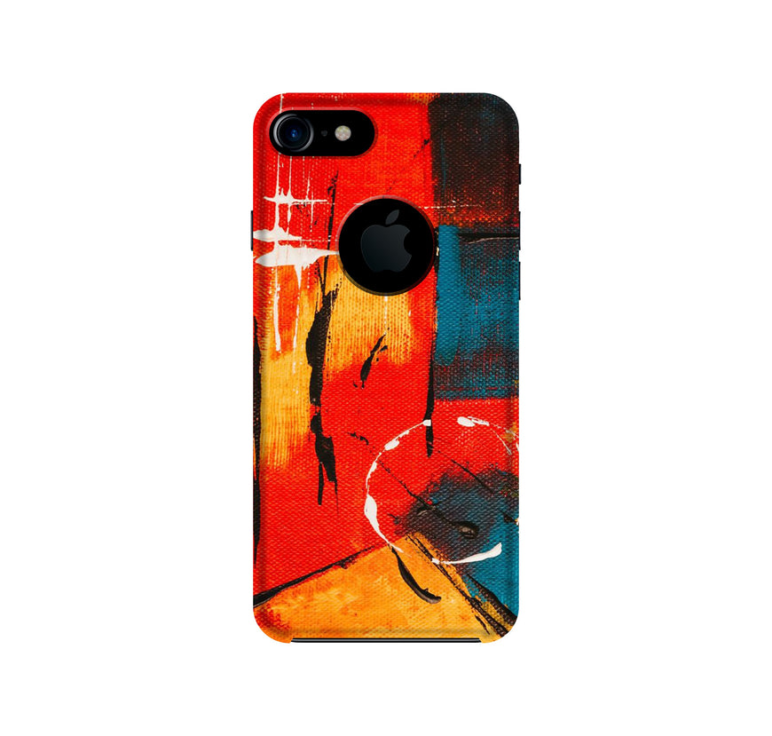 Modern Art Case for iPhone 7 logo cut (Design No. 239)