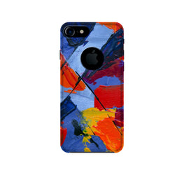 Modern Art Case for iPhone 7 logo cut (Design No. 240)