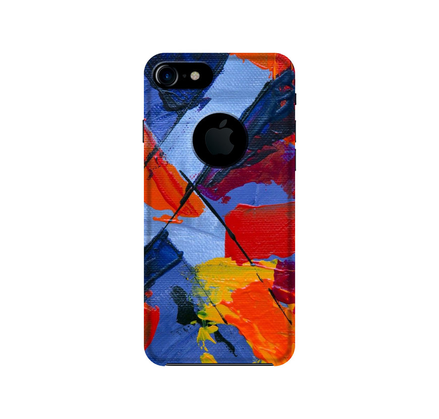 Modern Art Case for iPhone 7 logo cut (Design No. 240)