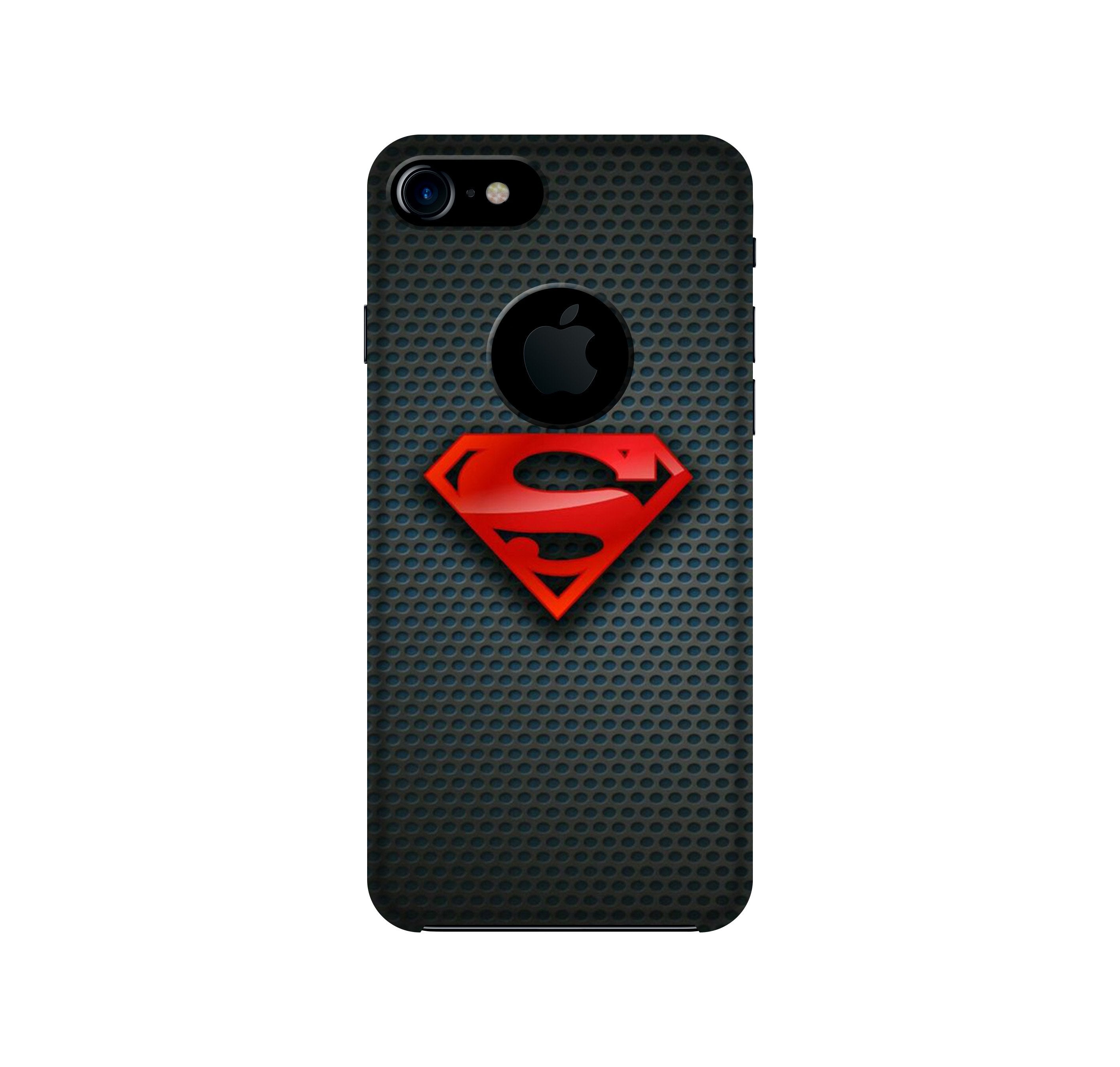 Superman Case for iPhone 7 logo cut (Design No. 247)