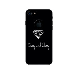 Sassy and Classy Case for iPhone 7 logo cut (Design No. 264)