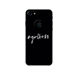 #GirlBoss Case for iPhone 7 logo cut (Design No. 266)