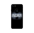 Girl Boss Black Case for iPhone 7 logo cut (Design No. 268)