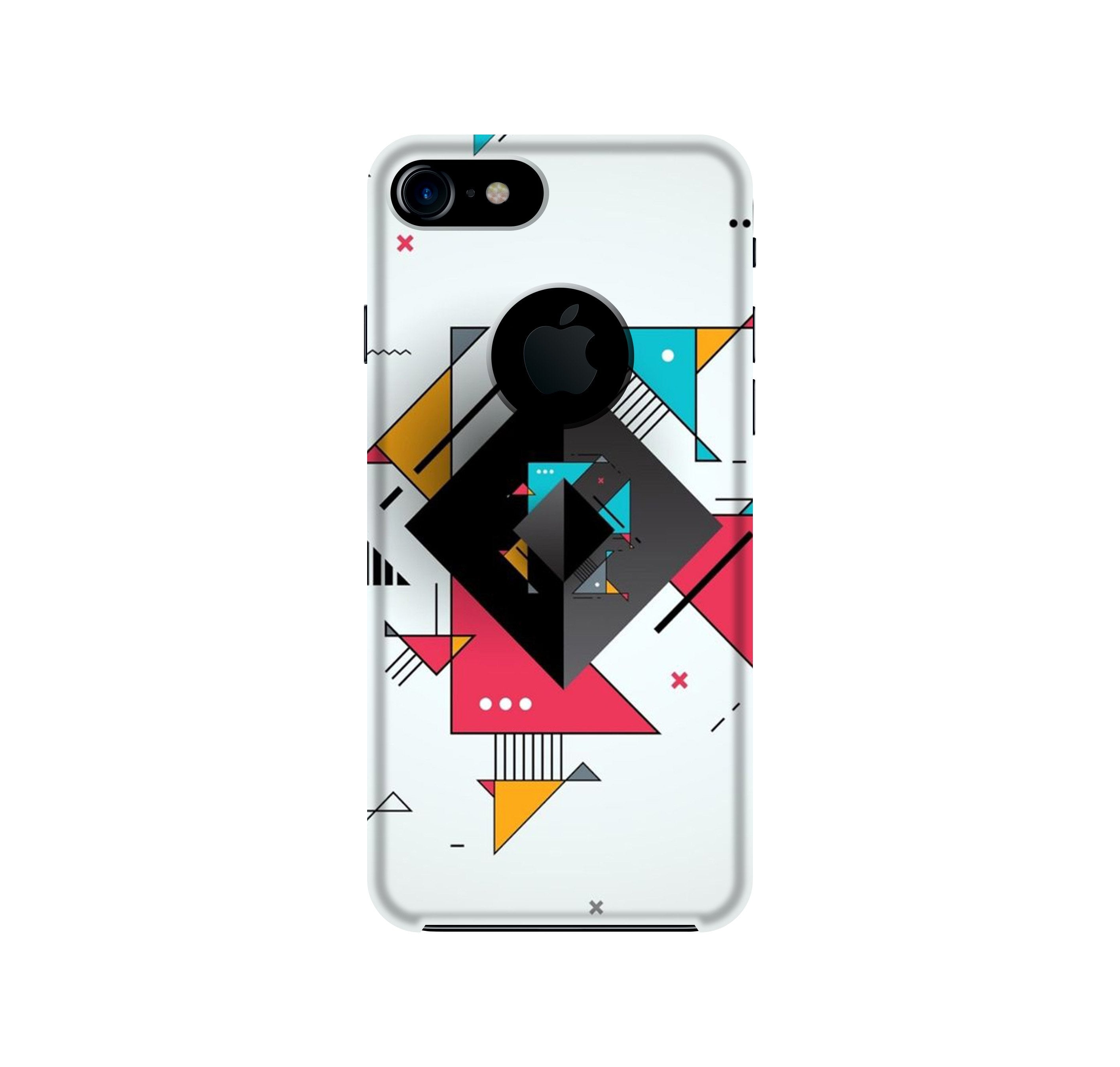 Designer Case for iPhone 7 logo cut (Design No. 276)