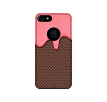 IceCream Mobile Back Case for iPhone 7 logo cut (Design - 287)