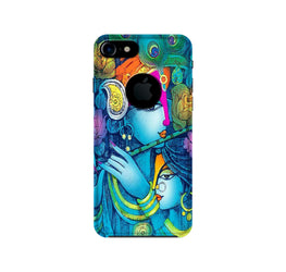 Radha Krishna Case for iPhone 7 logo cut (Design No. 288)