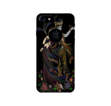 Radha Krishna Mobile Back Case for iPhone 7 logo cut (Design - 290)