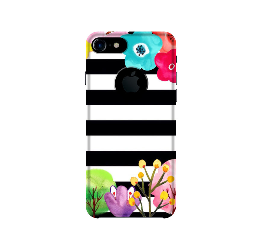Designer Case for iPhone 7 logo cut (Design No. 300)