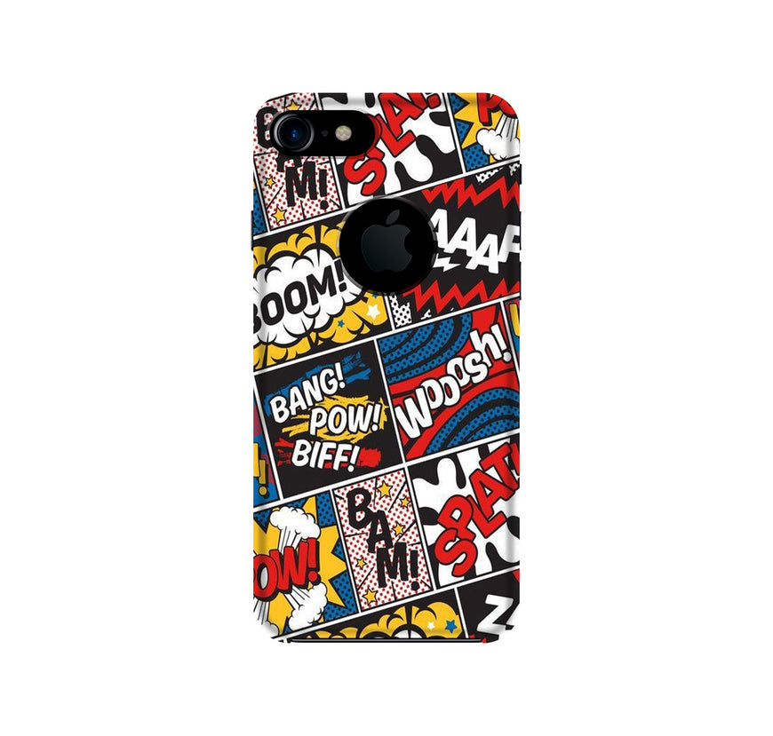 Boom Mobile Back Case for iPhone 7 Logo Cut (Design - 302)