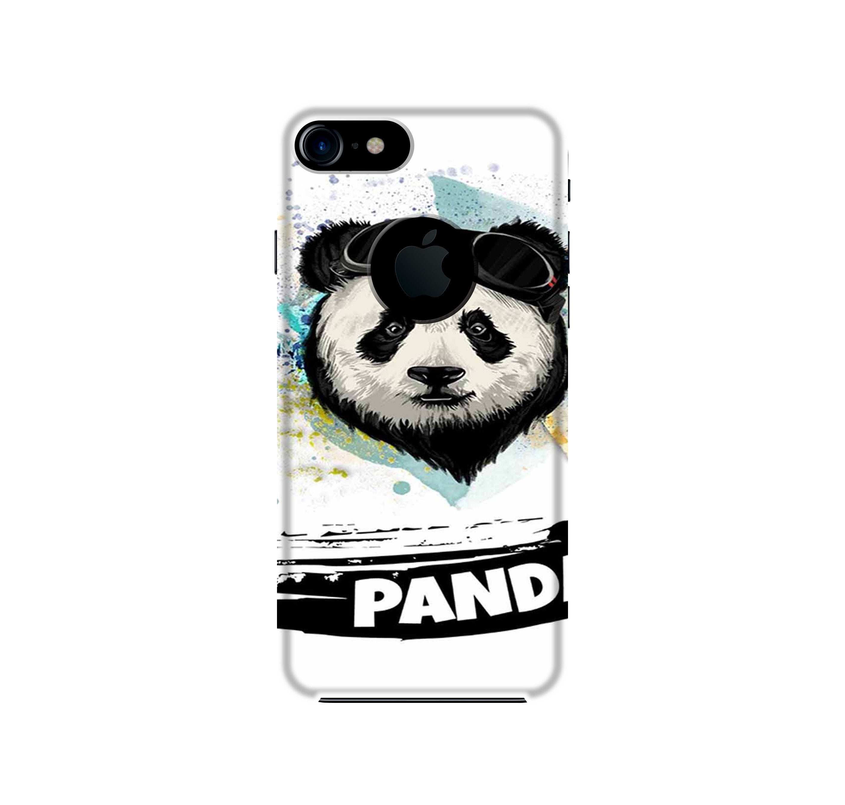 Panda Mobile Back Case for iPhone 7 Logo Cut (Design - 319)