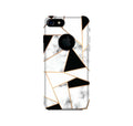 Marble Texture Mobile Back Case for iPhone 7 Logo Cut (Design - 322)