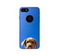 Dog Mobile Back Case for iPhone 7 Logo Cut (Design - 332)