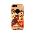 Chip n Dale Mobile Back Case for iPhone 7 Logo Cut (Design - 335)