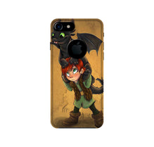 Dragon Mobile Back Case for iPhone 7 Logo Cut (Design - 336)