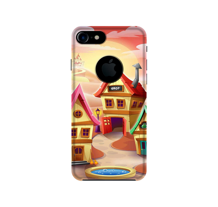 Sweet Home Mobile Back Case for iPhone 7 Logo Cut (Design - 338)