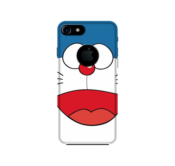 Doremon Mobile Back Case for iPhone 7 Logo Cut (Design - 340)