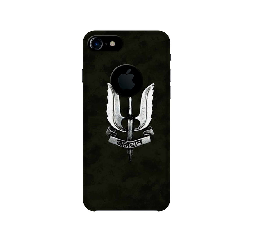 Balidaan Mobile Back Case for iPhone 7 Logo Cut (Design - 355)
