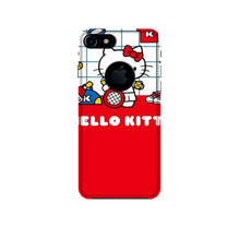 Hello Kitty Mobile Back Case for iPhone 7 Logo Cut (Design - 363)