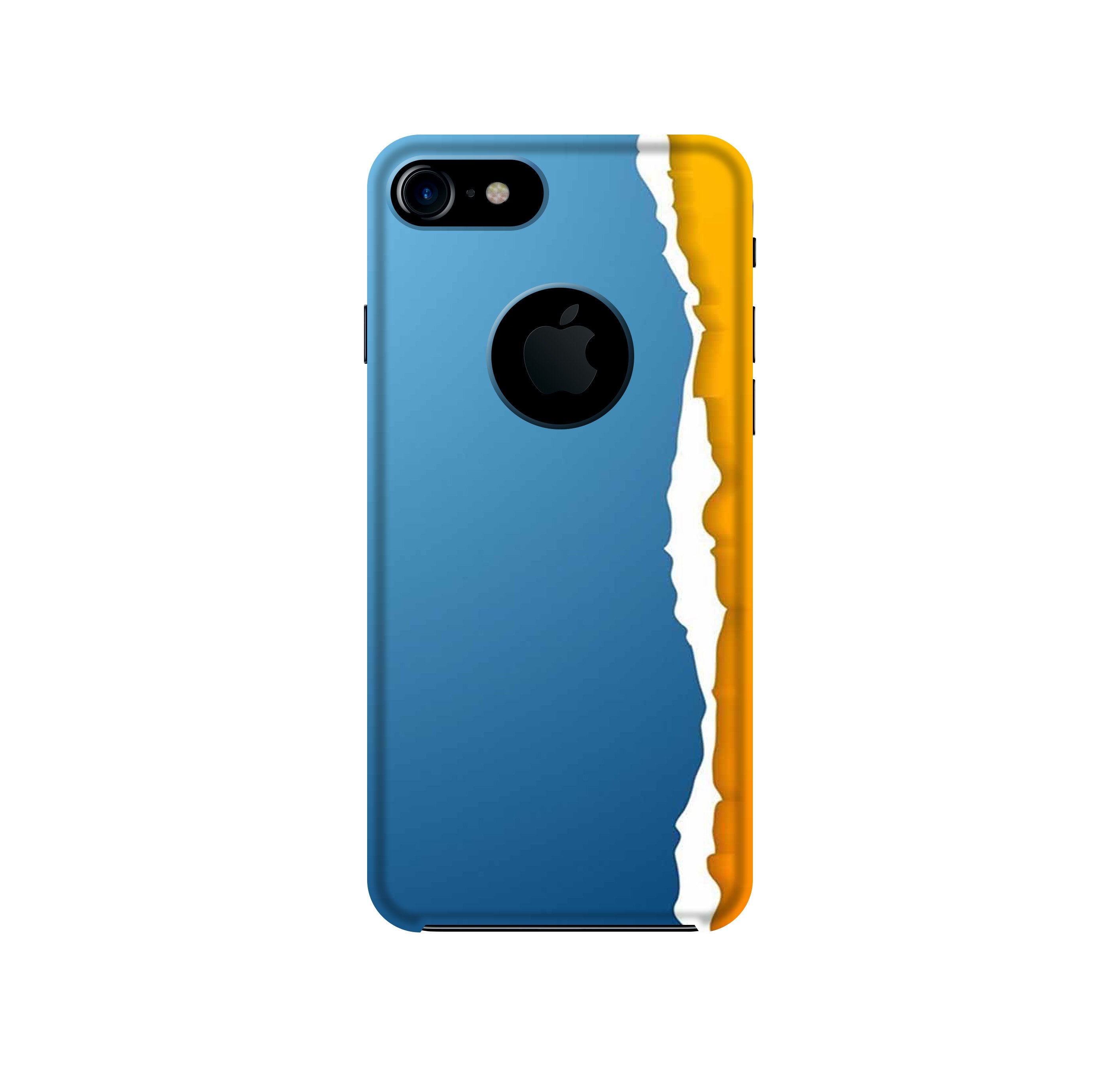 Designer Mobile Back Case for iPhone 7 Logo Cut (Design - 371)