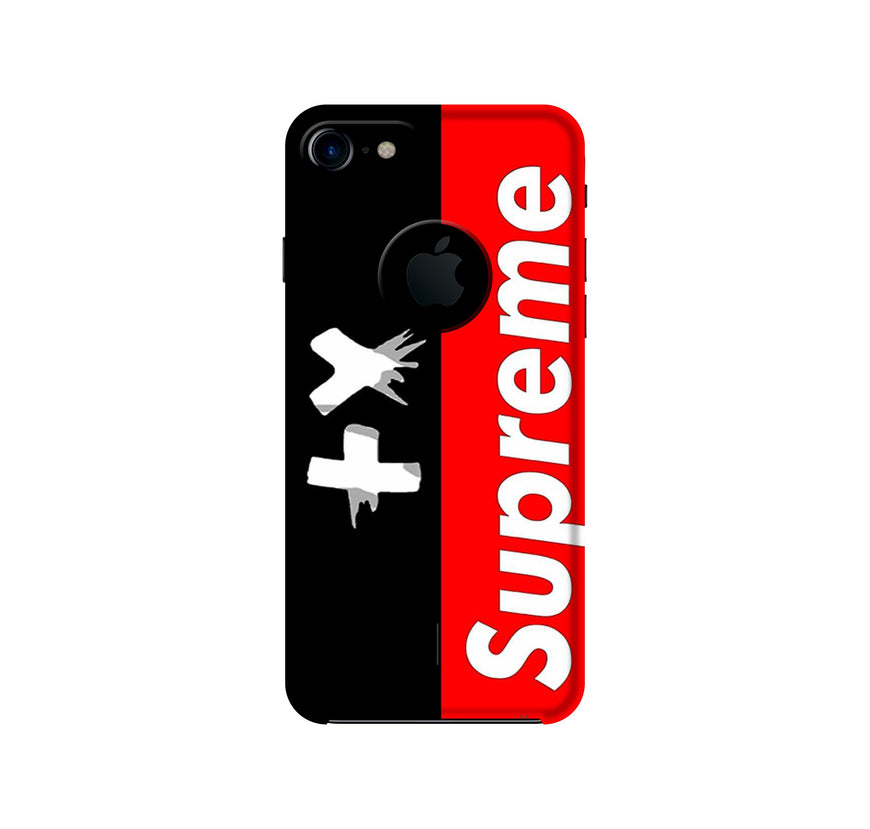 Supreme Mobile Back Case for iPhone 7 Logo Cut (Design - 389)