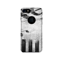 Music Mobile Back Case for iPhone 7 Logo Cut (Design - 394)