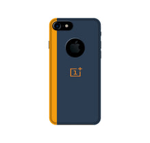 Oneplus Logo Mobile Back Case for iPhone 7 Logo Cut (Design - 395)